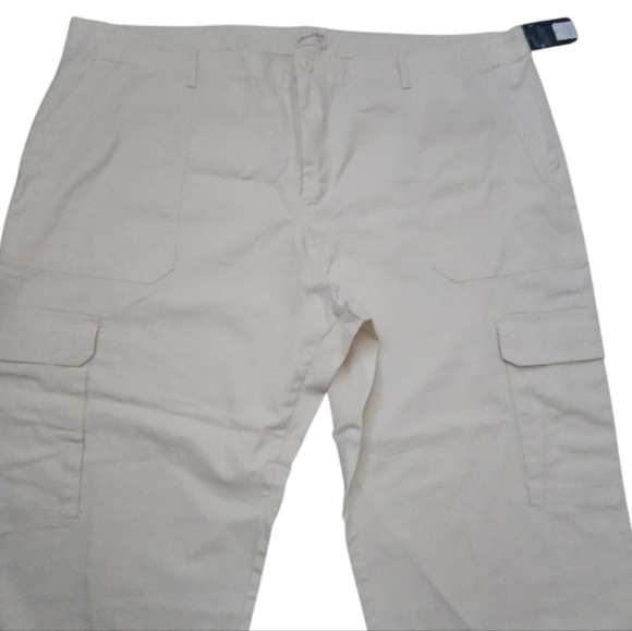 MID RISE CARGO UTILITY  STRAIGHT LEG PANTS SZ 30 NWT - Picture 4 of 6